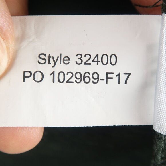 ROYAL ROBBINS GREEN LONG SLEEVE ROUND NECK ATHLETIC TOP WITH SIDE HEM ZIP POCKET - Picture 3 of 8